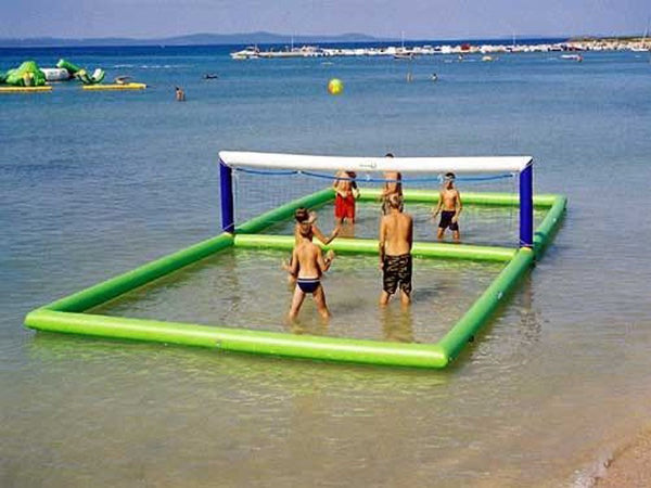 Inflatable Volleyball Court in Glasgow City