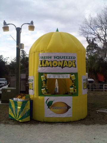 Inflatable Lemonade Booth - Max Leisure