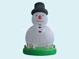 Snowman Bouncy Castle - Max Leisure