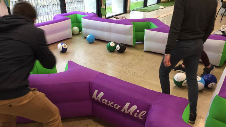 Inflatable Foot Pool Table | Snook Ball Tables for sale – Max Leisure