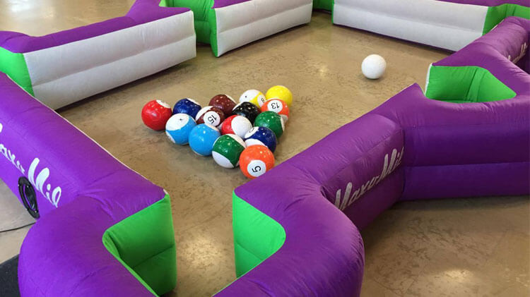 Inflatable Foot Pool Table | Snook Ball Tables for sale – Max Leisure